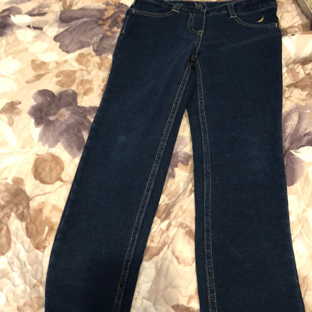 Girls blue jeans